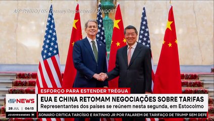 China e EUA negociam extensão de trégua tarifária em novo encontro
