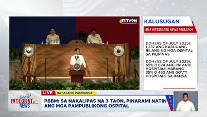 PBBM - BUCAS program ng DOH, magbibigay-serbisyo sa mga Pilipino | GMA Integrated News