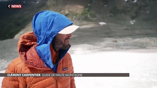Face au changement climatique et à la fonte des glaciers, les alpinistes doivent s'adapter: Ça ne donne plus envie de venir quand il fait trop chaud, que le glacier est tout mou - VIDEO