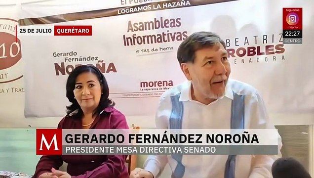 Noroña respalda a Adán Augusto López y descarta investigación en su contra