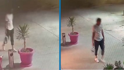 Bursa yangınında gözaltına alınan kişinin görüntüleri ortaya çıktı: Su şişlerini boşaltıp benzin doldurmuş!