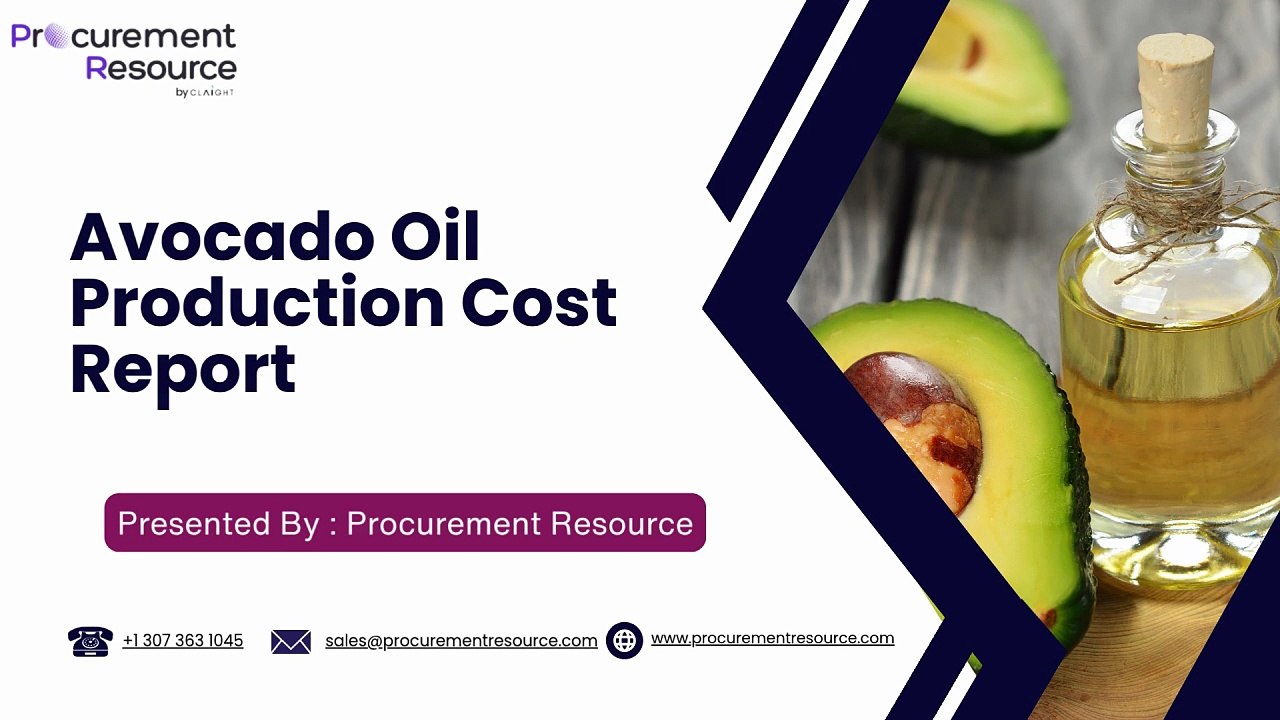 Avocado Oil Production Cost Analysis Report