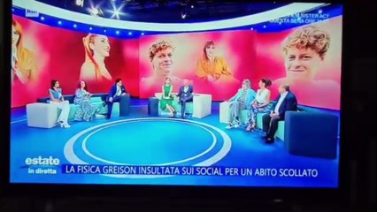 Sessismo e insulti social @ L'estate in diretta - Rai 1 (23.07.2025)