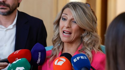 Yolanda Díaz: "Ursula von der Leyen entregó Europa a Trump"