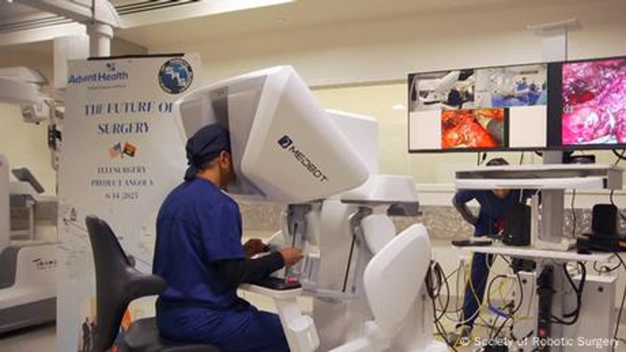 Tele-Chirurgie: Arzt operiert aus 11.000 km Entfernung