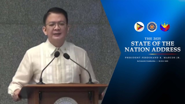 Sen. Francis Escudero, nananatiling Senate President sa pagbubukas ng 20th Congress | ulat ni Daniel Manalastas