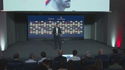 DISCURSO de ALEX BAENA completo en su PRESENTACIÓN como JUGADOR del ATLÉTICO de MADRID