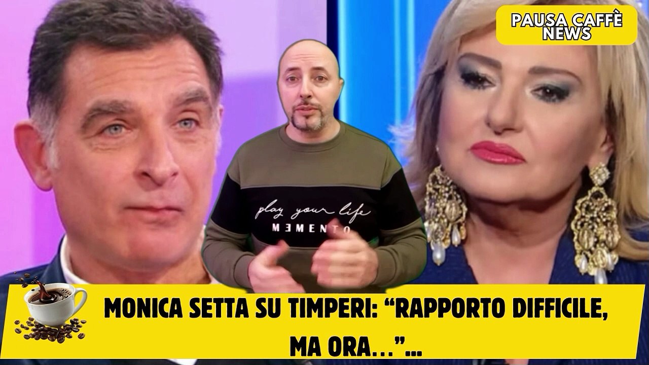 Monica Setta su Timperi “Rapporto difficile, ma ora…”...