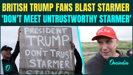 British Trump Backers Warn Trump Not to “Trust Starm﻿er”—UK PM Under Fire Ahead of Scotland Meeting