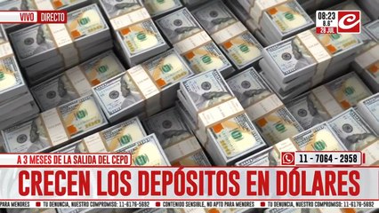 Crecen los depósitos en dólares... ¿volvió la confianza en los bancos?