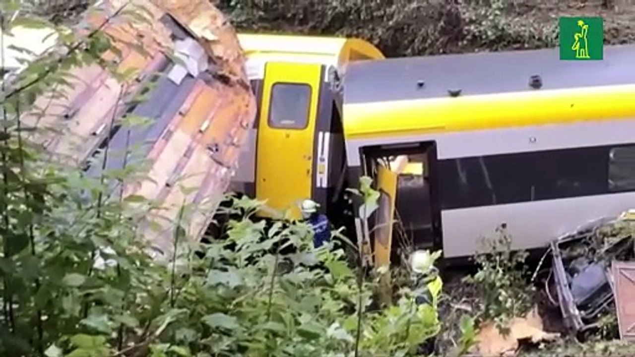 Tres muertos y varios heridos en Alemania por descarrilamiento de un tren