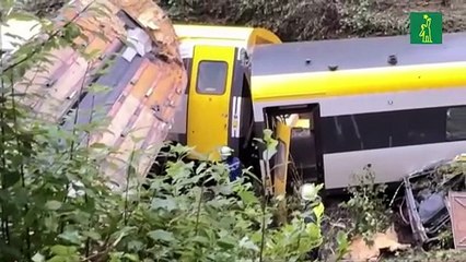 Tres muertos y varios heridos en Alemania por descarrilamiento de un tren