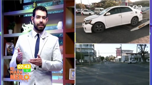 ¡Casi terminó en las vías! Impactante accidente en la línea roja del Tren Metropolitano en Cochabamba