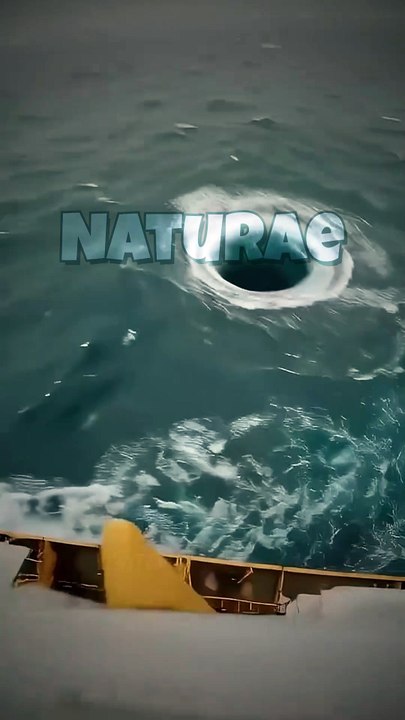 Heavy tornado in the sea