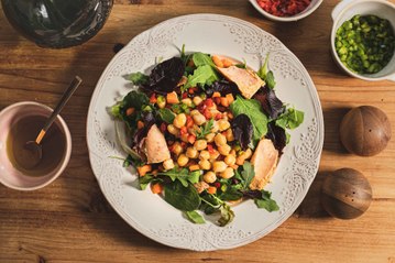 Ensalada de garbanzos