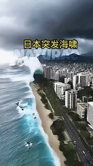 Unstoppable Tsunami Destroys Everything! ⚠️🌊