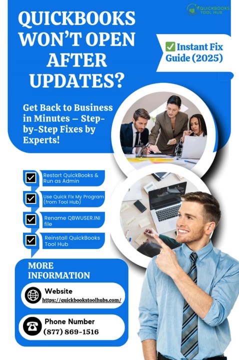 QuickBooks Won’t Open After Updates