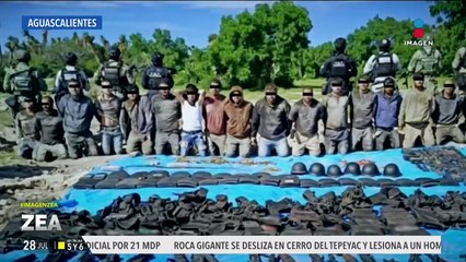 Aguascalientes vive jornada violenta tras la intervención de autoridades en un narcocampamento