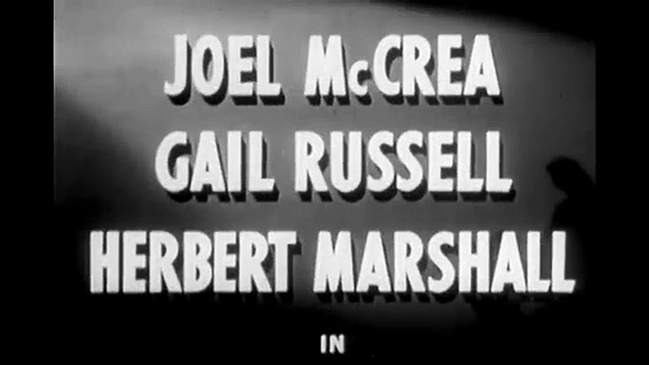 The Unseen (1945) Raymond Chandler, Joel McCrea, Gail Russell, Herbert Marshall