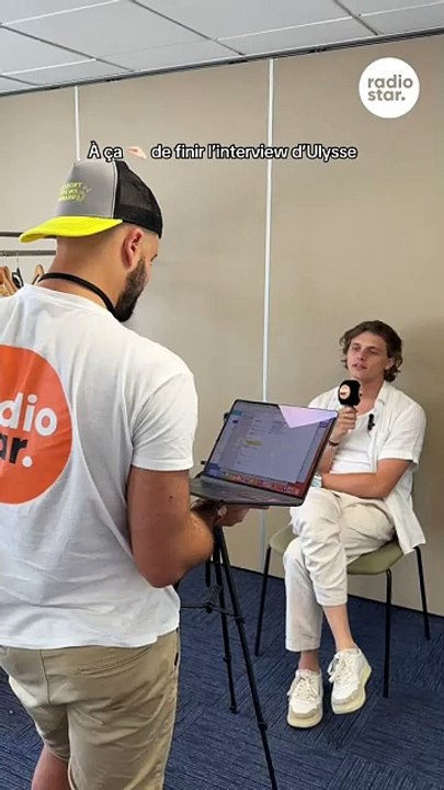 Une interview d'Ulysse pas comme les autres 😭 🏻 #ulysse #staracademy #humour #radiostarsud #humour #drole
