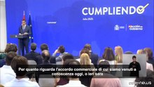 Dazi, Sanchez: sostengo accordo Usa-Ue ma "senza alcun entusiasmo"