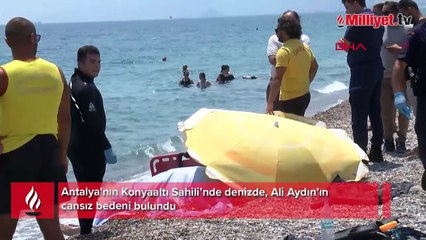 Dün gece falezlerden düşme ihbarının yapıldığı bölgede ceset bulundu