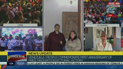 Special interview with Lisbeth Melendez on anniversary of Pres. Maduro's electoral win