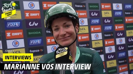 Marianne Vos pre-race interview - Stage 3 - Tour de France Femmes avec Zwift 2025