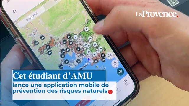 Cet étudiant d'AMU lance une application mobile de prévention des risques naturels