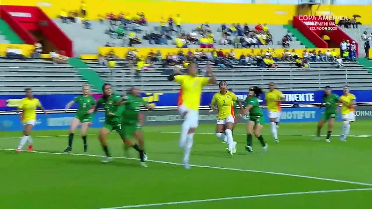 COLOMBIA 8-0 BOLIVIA | Resumen | CONMEBOL Copa América Femenina 2025