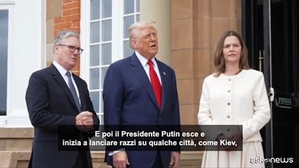 Trump: sono molto deluso da Putin, gli darò meno di 50 giorni