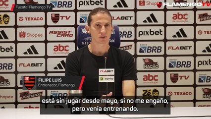 Filipe Luis: "Saúl tiene llegada y gol, le veo en todas las posiciones de mediocampo"