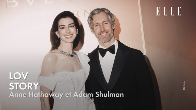 Love story : Anne Hathaway et Adam Shulman
