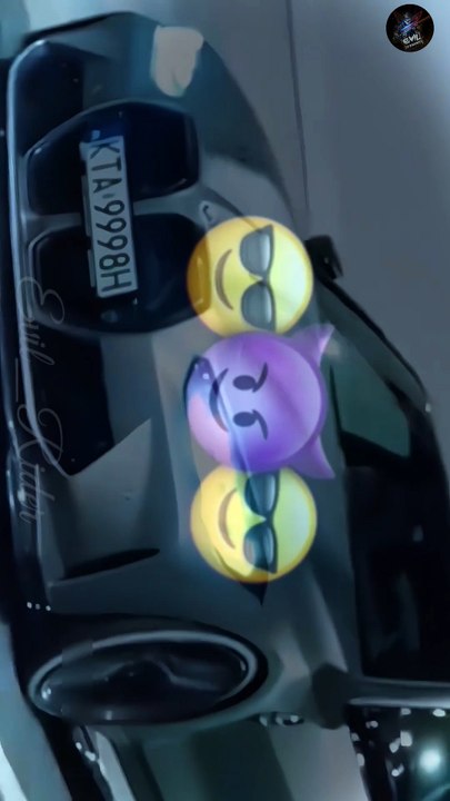 Kale Kapde Kali Car Song 🎶 + BMW Cars 🚗  Eddie Video 📽️ EvilEddie Evilrider  #tranding