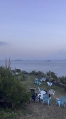 PETIT MOMENT SUSPENDU dans la baie de St Malo