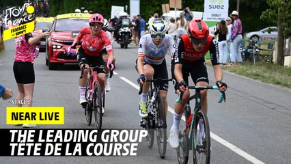 The leading group - Stage 3 - Tour de France Femmes avec Zwift 2025