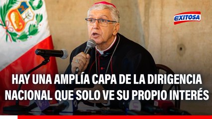 Cardenal Carlos Castillo: Reconozcamos que una amplía capa de la dirigencia nacional vive a espaldas de la mayoría y solo se ve su propio interés