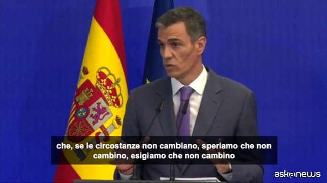 Sanchez: la Spagna invia tonnellate di aiuti a Gaza dalla Giordania