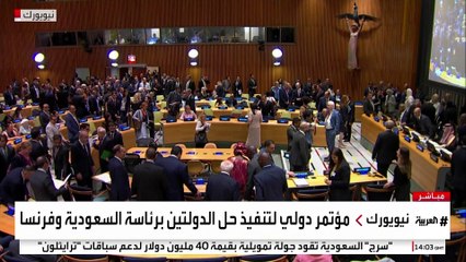 مؤتمر حل الدولتين يضع رؤية اقتصادية وسياسية خاصة بدولة فلسطين