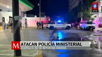 Atacan a balazos la comandancia de la Policía Ministerial de Acapulco
