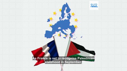 Which EU countries recognise Palestine amid France's decision?