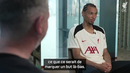 Liverpool - Ekitike a "hâte de jouer à Anfield" et rêve déjà de son premier but