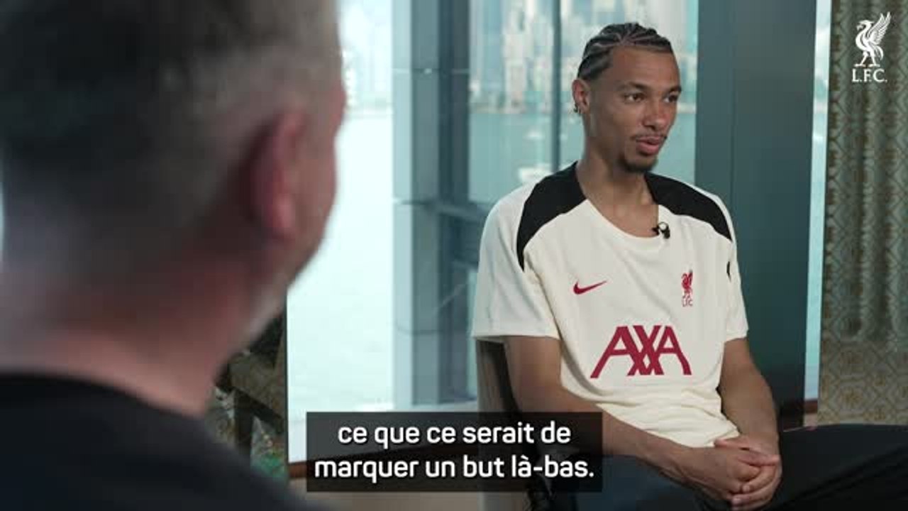 Liverpool - Ekitike a "hâte de jouer à Anfield" et rêve déjà de son premier but