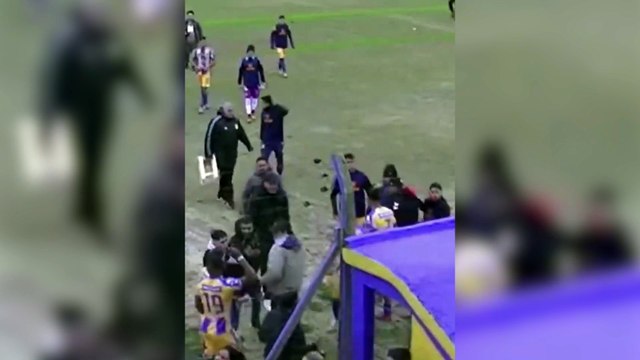 Luis Ventura, víctima de una tremenda piña en la batalla campal de Victoriano Arenas