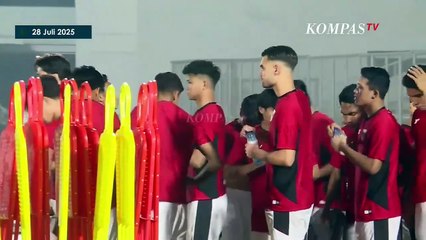 Momen Latihan Timnas Indonesia dan Vietnam Jelang Final AFF U-23