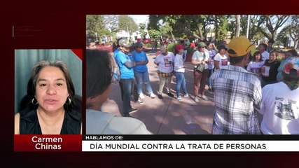 Día Mundial contra la trata de personas | Carmen Chinas