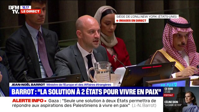 Conflit Proche-Orient: Tous les otages [...] doivent être libérés de façon immédiate, sans condition et dans la dignité , affirme Jean-Noël Barrot