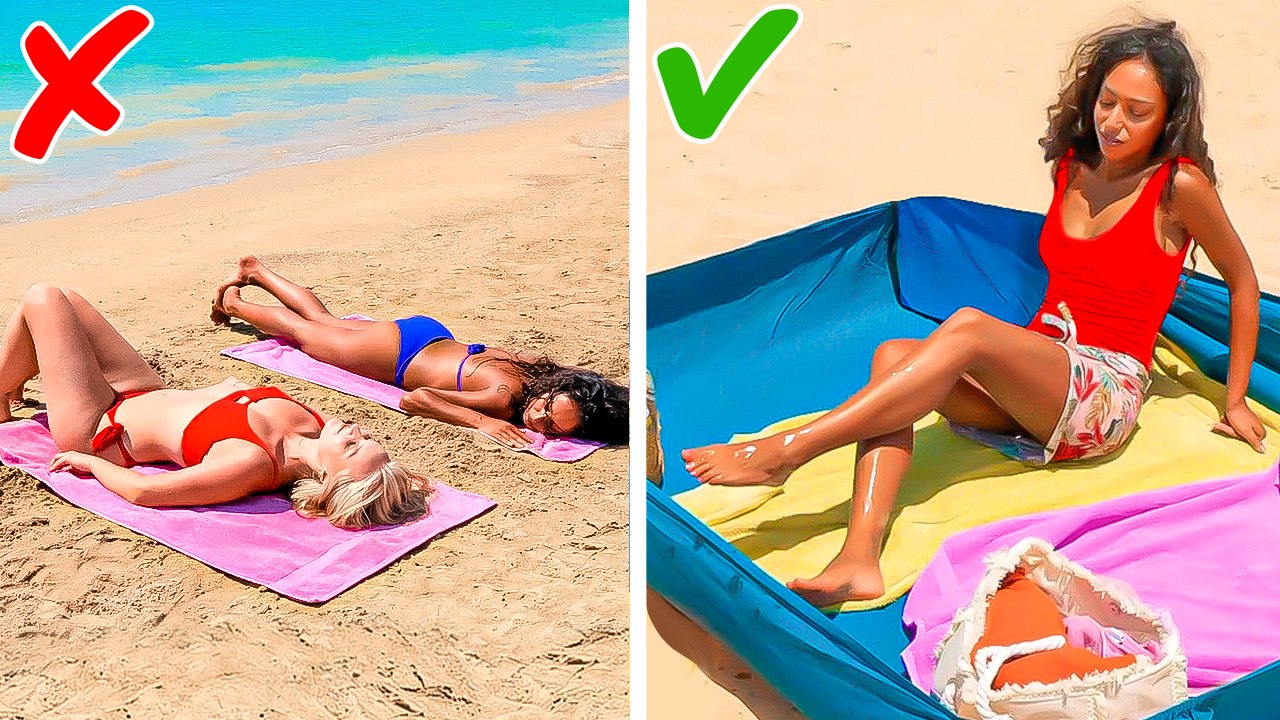 Refreshing hacks for the hottest days || cool summer gadgets and diy swimming pool!