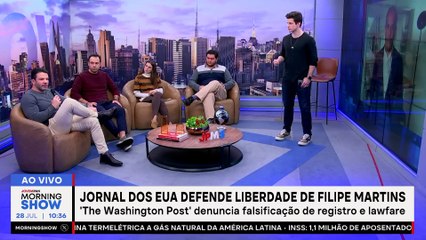 PRISÃO ILEGAL? Wall Street Journal DEFENDE Filipe Martins e ACUSA Justiça brasileira; ENTENDA