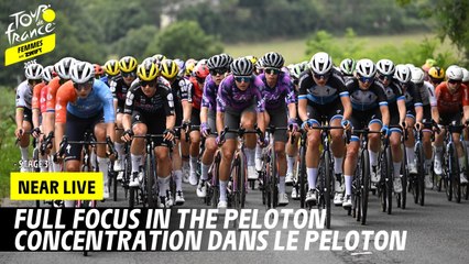 Full focus in the peloton - Stage 3 - Tour de France Femmes avec Zwift 2025